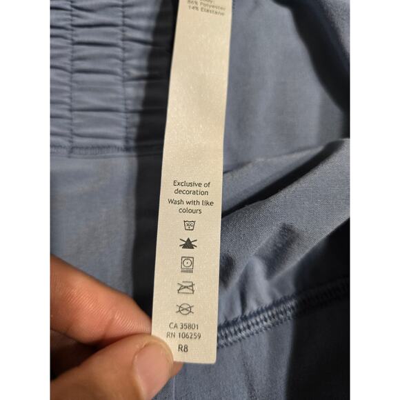 Lululemon size 10 women's athletic thin blue joggers - Picture 6 of 10